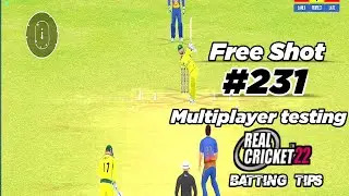 𝗥𝗘𝗔𝗟 𝗖𝗥𝗜𝗖𝗞𝗘𝗧 𝟮𝟮 | 𝗙𝗥𝗘𝗘 𝗦𝗛𝗢𝗧 #231 𝗠𝗨𝗟𝗧𝗜𝗣𝗟𝗔𝗬𝗘𝗥 𝗧𝗘𝗦𝗧𝗜𝗡𝗚 😎 | 𝗥𝗖 𝟮𝟮 𝗕𝗔𝗧𝗧𝗜𝗡𝗚 𝗧𝗜𝗣𝗦