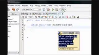 Using Data Types and Declaring Variables In Java (Part 1)