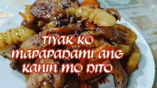 Easy Chicken Estofado / Simple Pero Espesyal na ulam na mapapadami ang Kanin