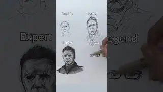 You said Mike Meyers? #michaelmyers #halloween #deadbydaylight #mikemeyers #drawing #howtodraw