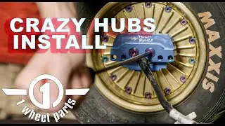 ONEWHEEL GT- Tech Rails Crazy Hub Install Video !