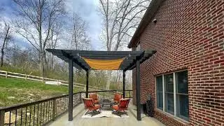 Review of Sun Shades Outdoor Waterproof Shade Sail 8 x 10 ft, 95% UV Block Rectangle Patio Shades