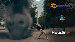 1 SEMANA aprendiendo 3D | HOUDINI
