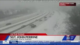 State police with the latest news on travel conditions