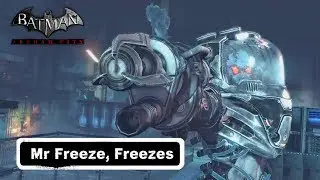 GLITCH; Batman; Arkham City; Mr Freeze, Freezes