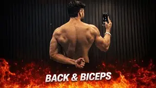 Day 2 | Back & Biceps Workout | 4 Day Split | Part - 1