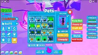Rebirth Champions x  New secret pet Fairy Moth stats