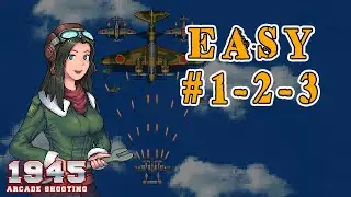 1945 AIR FORCE   |   NO DAMAGE    |    Level 1 - 2 - 3  Easy