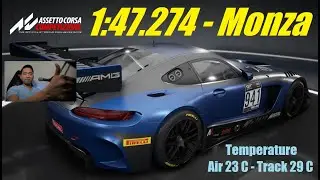 Assetto Corsa Competizione - Monza 1:47.274 - Mercedes