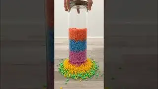 Simple Yet Satisfying Reverse Video With Beads #shorts