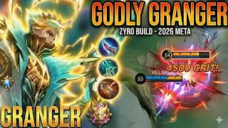 GRANGER ZYRO BUILD IS THE NEW META BUILD!🔥 | EPIC COMEBACK💪 | MLBB