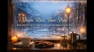 [playlist]Winter Café Playlist ❄️ Cozy Coffee & Snowy Morning Vibes | Chill Pop & Soft Dance