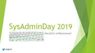 SysAdminDay 2019 in Leipzig - Intro