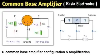 common base amplifier | common base amplifier small signal analysis | common base amplifier analysis