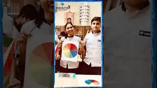 Team Westin learning to use colours in hotel interior design! Westin College #shorts