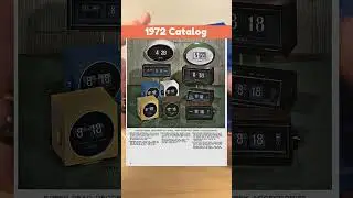 Seth Thomas Model 854   The Cube Flip Clock