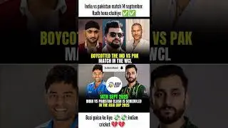 India vs pakistan match cancelled 🧿✅...