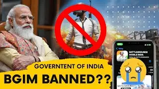 BGMI Removed 😭😭from Play Store & App Store ! BGIM is Banned 🚫 BY GOVT. OF INDIA || @BGIM #BGIMBANNED