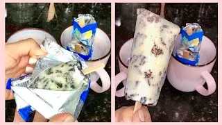 COMO HACER HELADOS DE OREO 🍦🍪🍫 HELADOS SIN MOLDE #HELADOS #OREO