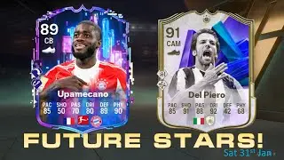 FC26 |   FC Pro Alessandro Del Piero and Future Stars Dayot Upamecano, and  FS Evolutions!