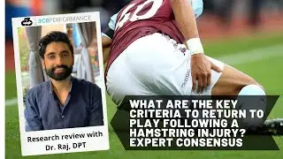 Hamstring injury | What criteria need to be met prior to returning?