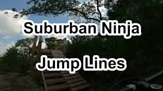Suburban Ninja Mountain Bike Jumps