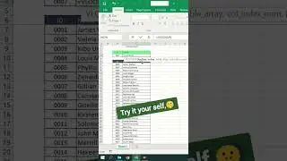 How to create Vlookup in 30 sec. Excel interview #vlookup #vlookupformula #shorts #trendingshorts