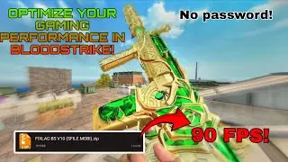 ⚡CONFIG FOR BLOODSTRIKE NO LAG BOOST GAMING PERFORMANCE - 90/60 