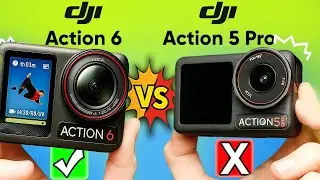 DJI Action 6 против Action 5 Pro &mdash; не совершайте эту ошибку перед покупкой!