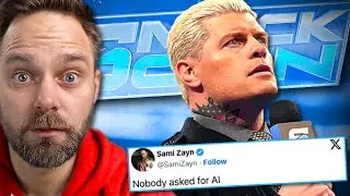 WWE SMACKDOWN ИСПОЛЬЗУЕТ ИИ ДЛЯ КРЕАТИВА!?