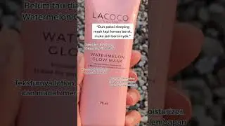 Sleeping Mask Lacoco Bikin Kulit Berminyak !!? #SHORTS
