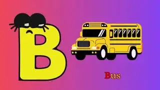 Now I Know My ABC's |Learn Alphabet A-I letter things song! Kids vocabulary! #kidslearning #kidssong
