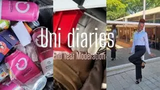 UNI DIARIES/End year moderation/Interior Design student/Tut/Vlog