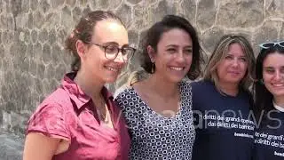 Carceri, a Poggioreale partita tra papà detenuti e figli: 