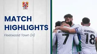 Match Highlights | Tranmere Rovers v Fleetwood Town (2025/26)
