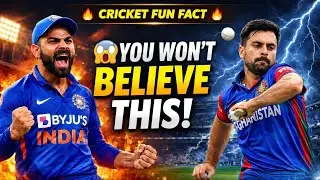 You Won&rsquo;t Believe This! 😲 India vs Afghanistan Cricket Fun Fact