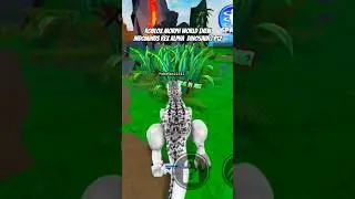 Roblox Morph World [NEW INDOMINUS REX ALPHA  DINOSAUR] p12