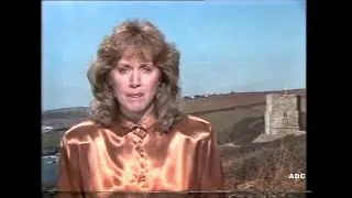 TSW adverts & announcer Jennifer Gavin in-vision 18th December 1988 1 of 5