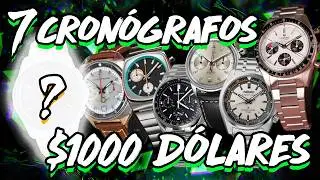 Los 7 mejores cronógrafos bajo $1.000