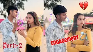 Engagement Prank On Divya🥀| मेरा 💍engagement हो गया 💔| Raja Sahani