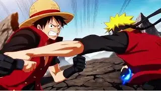 Naruto vs Luffy Full Fight | AI Generated Anime Battle
