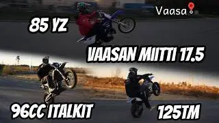 Vaasan Mopo/Piikki Miitti 17.5│85cc Yzillä kikkailua yms