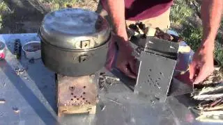FIREBOX Camp Stove using: Esbit / Wetfire /  fuel tabs