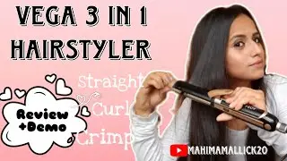 Vega 3 in 1 hairstyler | Hairstyler | Curl,straight and crimp 