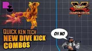 413 DMG FROM DIVE KICK?: SFV S5.5 Ken