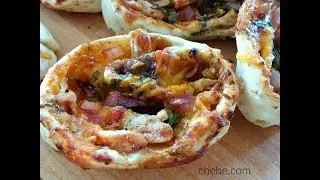 Chebe Grain Free BBQ Chicken Pizza Rollup