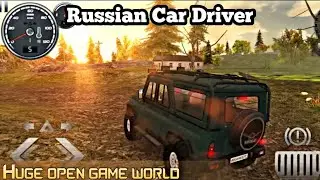 Russian Car Driver UAZ Hunter - New Game|Transporting Stones Android Gameplay