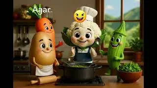 Baby Cabbage the Little ChefIntro (1 minute)Once upon  there was a colorful place called Veggie Town