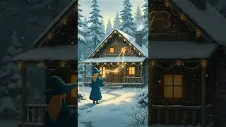 Winter Magic at the Cozy Cabin ❄️🧙&zwj;♀️ | Fantasy Ambience