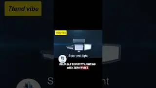 🤯 FREE Security Light! Solar Motion Sensor Light with NO Wires. ​#Shorts #SolarLight #HomeSecurity